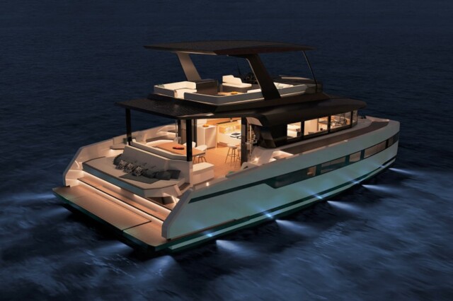 Whisper Yachts night view Marina footer image 1-min